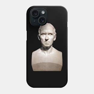 Marble Bust of Jose de Madrazo by Ponciano Ponzano Gascon Phone Case