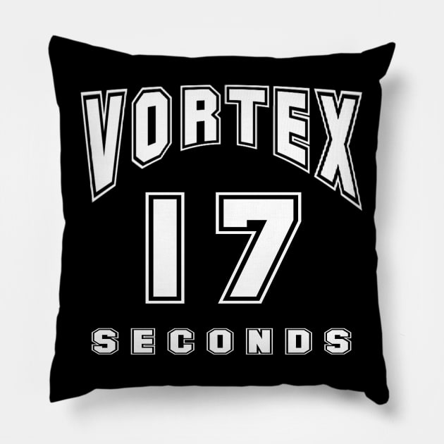 Getting in Your Vortex - 17 Seconds Pillow by tnts