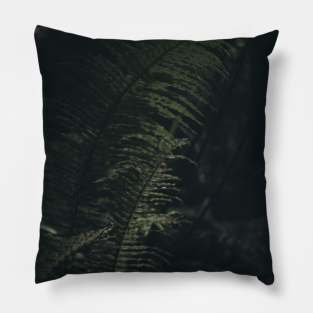 fern leaves low key Pillow