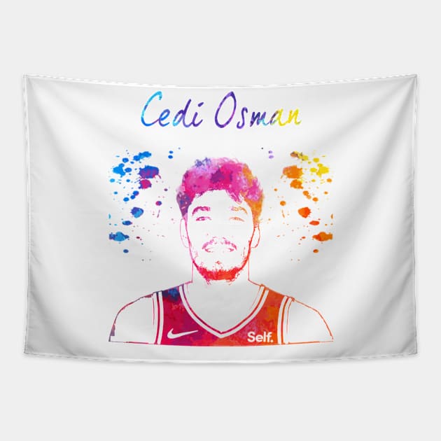 Cedi Osman Tapestry by Moreno Art