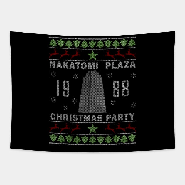 nakatomi plaza christmas party Tapestry by salah_698