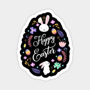 HapEaster Christian Easter Magnet