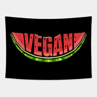 Watermelon Says Vegan Tapestry