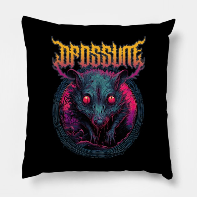 Opposum Pillow by Trazzo