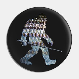 Bigfoot Striped Bass Pin