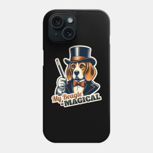 Beagle Magician Phone Case