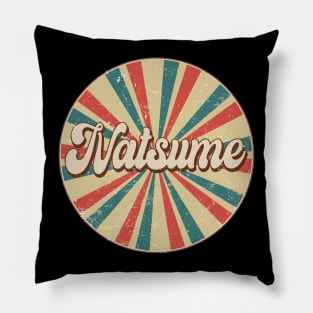 Circle Design Natsume Proud Name Birthday Anime Pillow