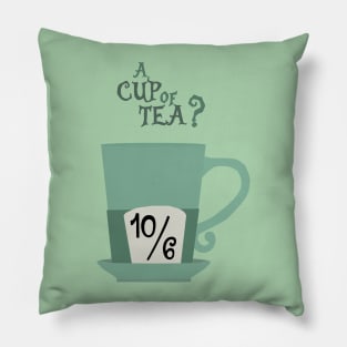 A cup of tea ? Pillow