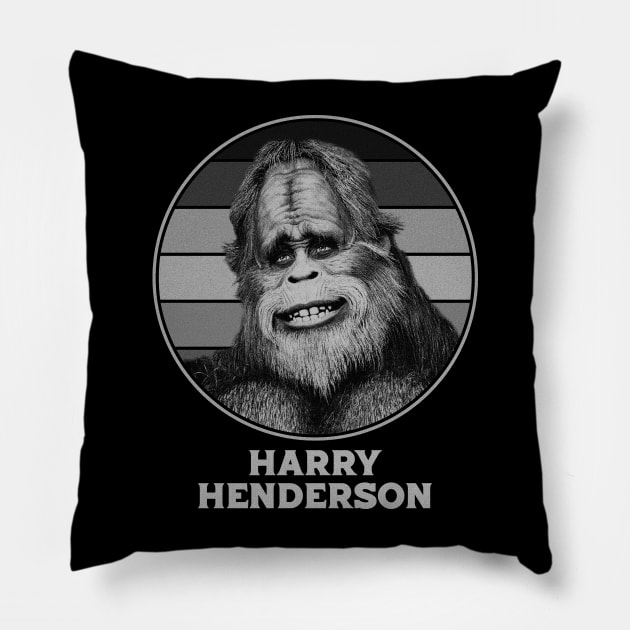 Harry and the Hendersons Pillow by Gummy Store