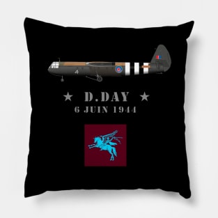 British Airborne Horsa World War II D-Day Pillow