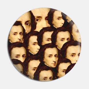 Chopin Pattern Pin