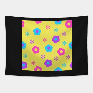 Bib flower 80s colour theme Tapestry