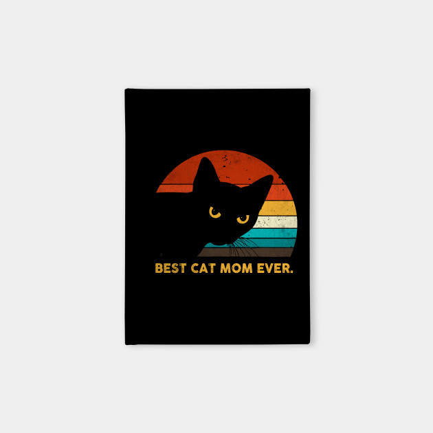 Vintage Best Cat Mom Ever Black Cat Gift Shirt Black Cat Notebook Teepublic These slippers come in red with a black cat design and the material was made to be soft and warm so they'll never want to take. teepublic