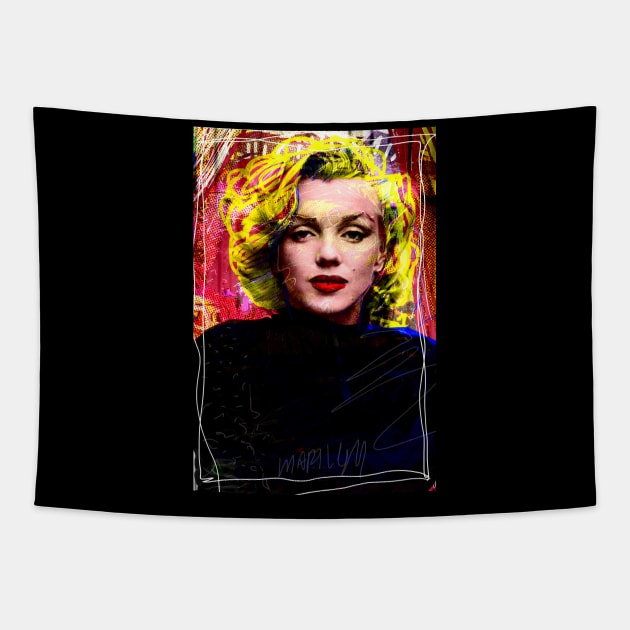 Marilyn Tapestry by Sauher