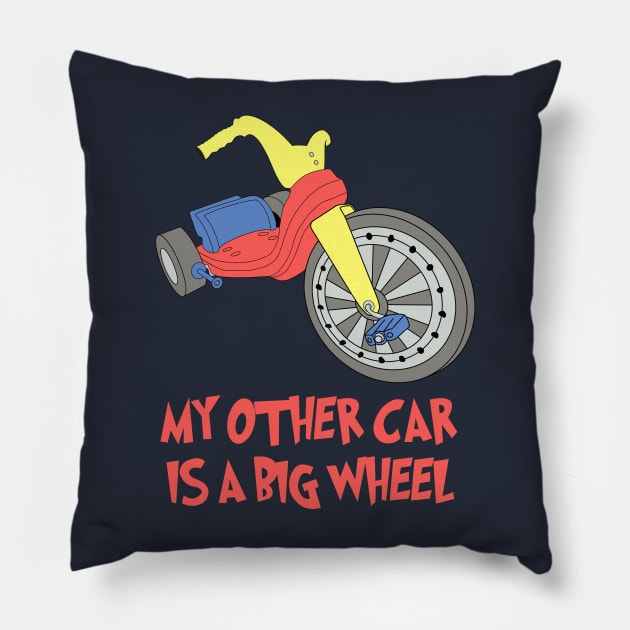 My Other Car Pillow by joefixit2