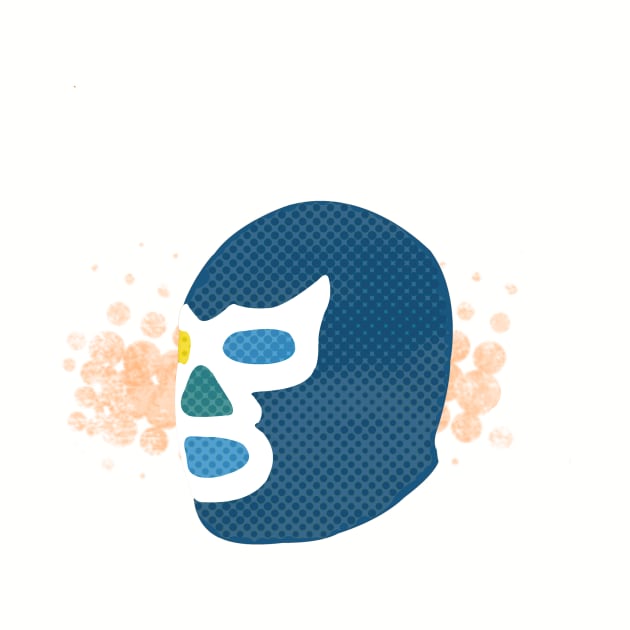 Masked mexican wrestler design by bernardojbp