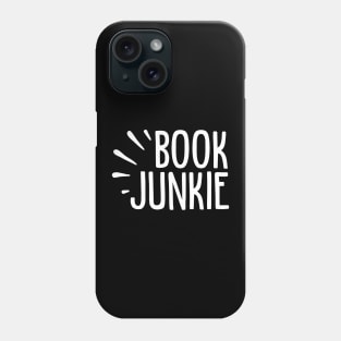 Book Junkie bookish gift Phone Case