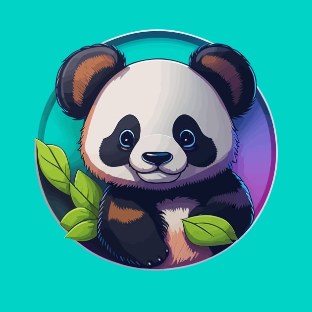 Panda Portrait by SpriteGuy95