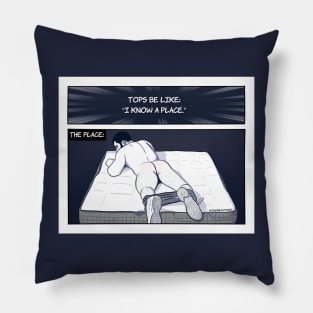 I Know A Place Pillow