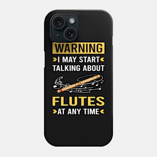 Warning Flute Phone Case