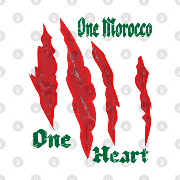 Marocain Proud One Heart One Morocco by Mirak-store 