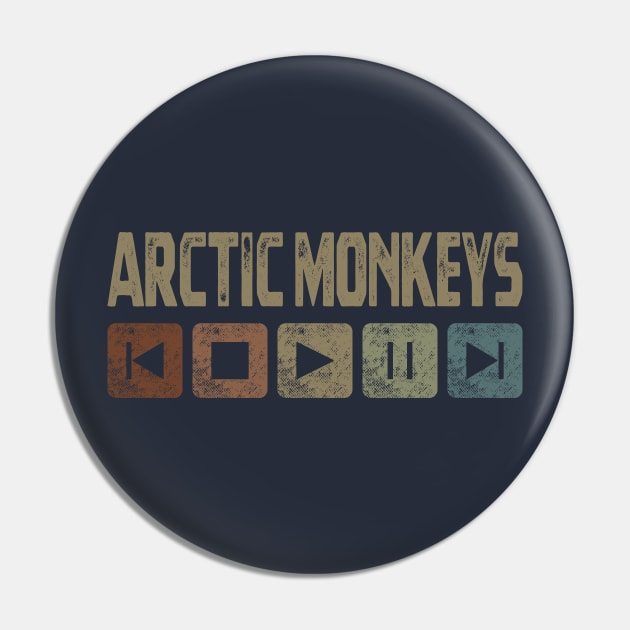 Arctic Monkeys Control Button Pin by besomethingelse