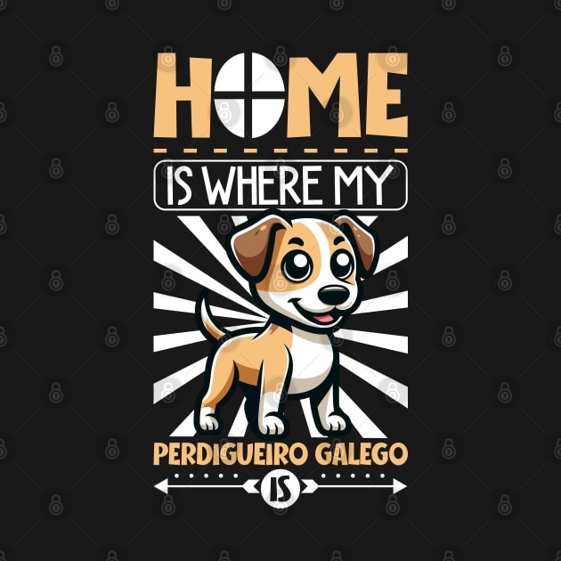 Home is with my Perdigueiro Galego by Modern Medieval Design