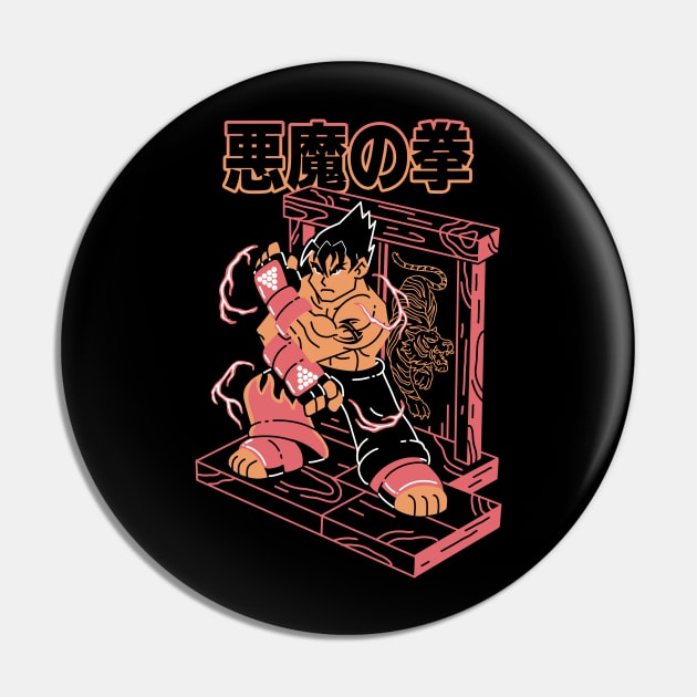 Fist of the Devil Pin by Henrique Torres