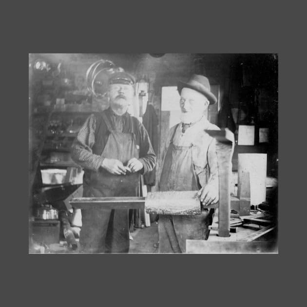 Metal Worker, Tin Worker by Vintage Photos