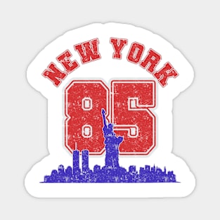 New York Vintage Varsity 85 Magnet