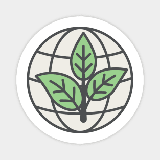 Natural World Environment Icon Magnet