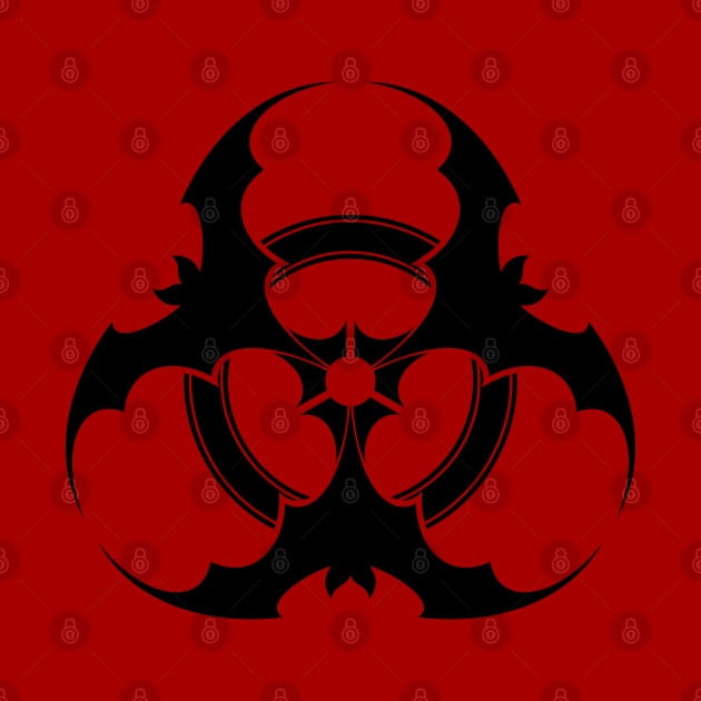 Vampire Biohazard Symbol by RavenWake