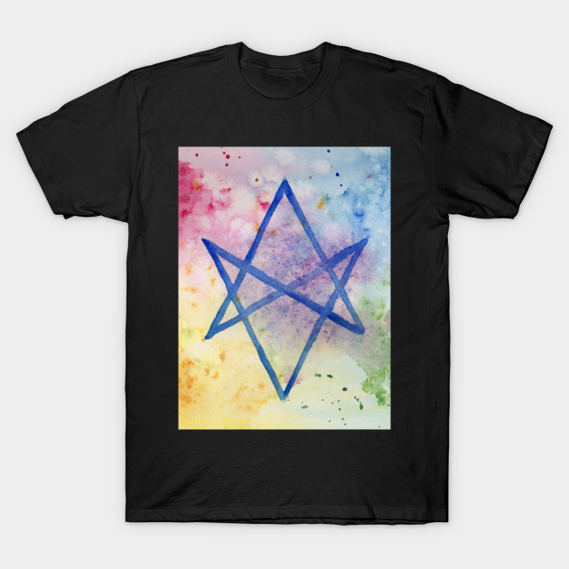 Unicursal Hexagram - Geometric - T-Shirt