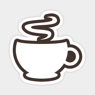 Minimal Coffee Cup Magnet