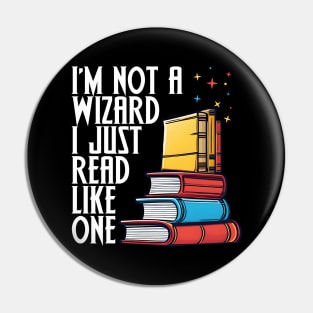 Read like a wizard Pin