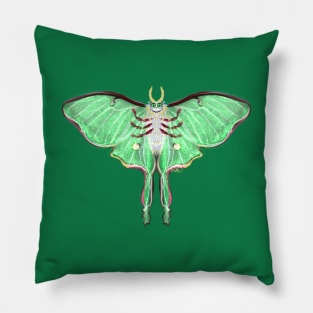 Luna Moth Bug Budz Pillow