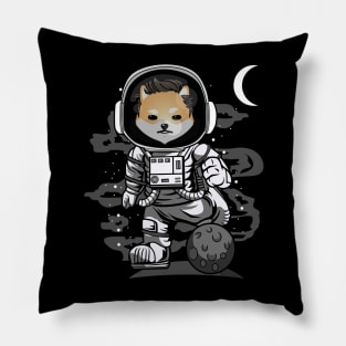 Astronaut Dogelon Mars Coin To The Moon Crypto Token Cryptocurrency Wallet Birthday Gift For Men Women Kids Pillow