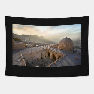 The old town of Mardin, Turkey at sunrise Tapestry