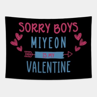 Sorry Boys Miyeon Is My Valentine (G)I-dle Tapestry