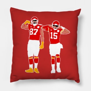 Mahomes and travis kelce kc chiefs Pillow