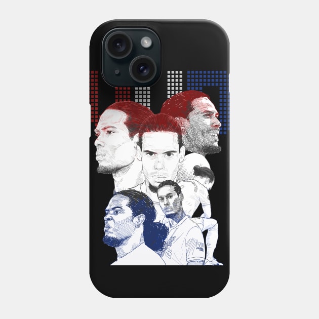 Virgil Van Dijk Phone Case by cattafound