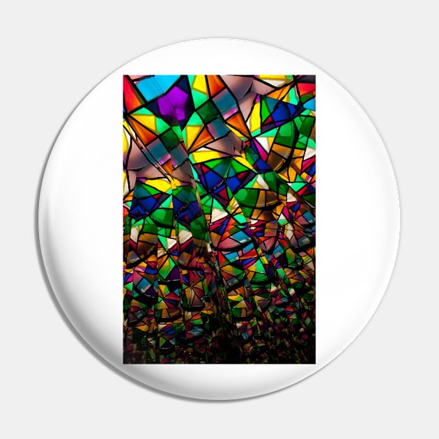 Kaleidoscope Pin by CWieDesign