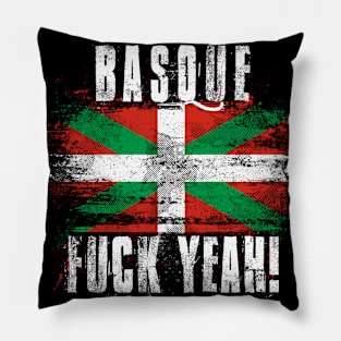 Basque Fuck Yeah! Pillow