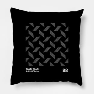 Spirit Of Eden / Minimal Graphic Design Tribute Pillow