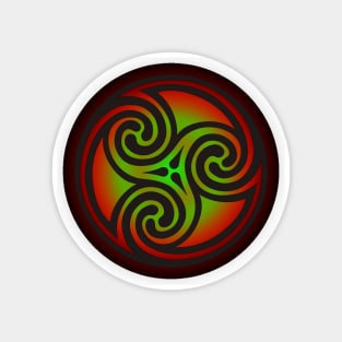 Samhain Triskele Magnet