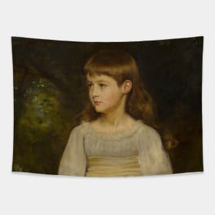 Portrait of Miss Scott, daughter of the Late Thomas Alexander Scott of Philadelphia by John Everett Millais Tapestry