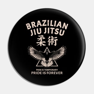 Jiu Jitsu Eagle Pin