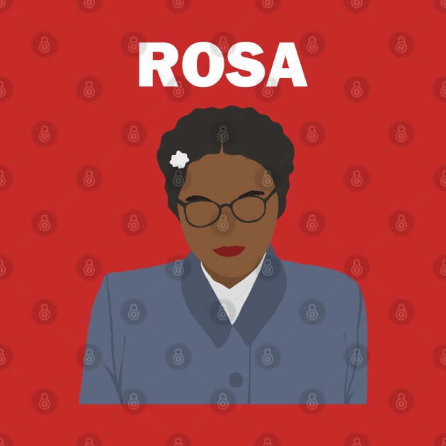 Rosa Parks - Minimalist by valentinahramov