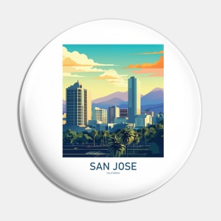 SAN JOSE Pin