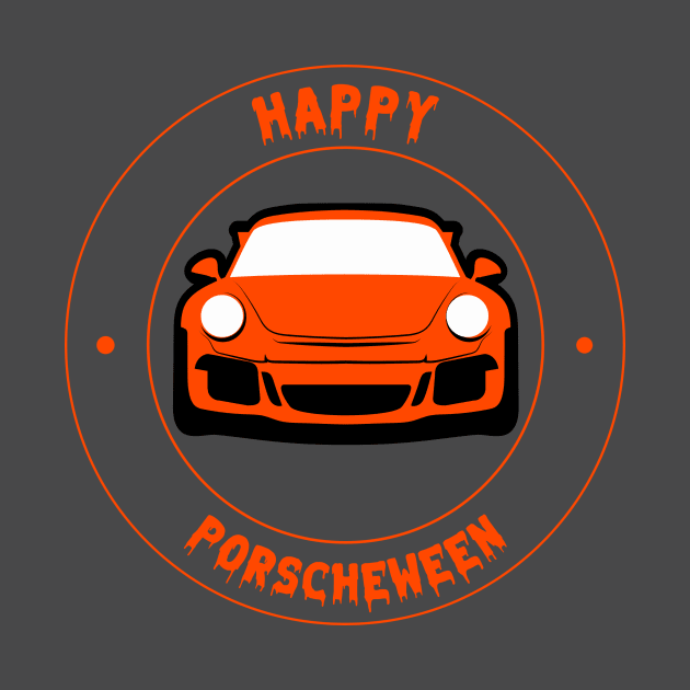 Happy Halloween Porsche 911 Porscheween by Carsncoolstuff